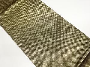 市松模様織出しリバーシブル全通袋帯